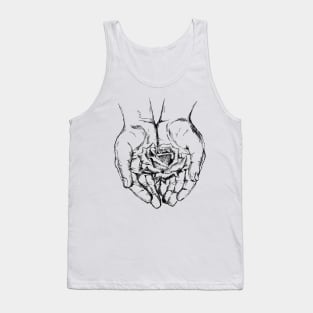 Flower in your hands Tank Top